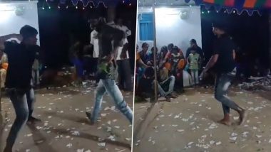 Andra Pradesh News: गणेश मंडपात नाचताना तरूणाचा ह्रदयविकाराचा झटक्याने मृत्यू, व्हिडिओ व्हायरल