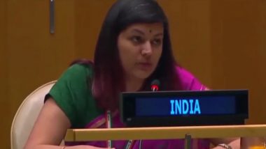 India Blast Pakistan In UN: भारताने पुन्हा पाकिस्तानला फटकारले,म्हणाले- जम्मू-काश्मीर आणि लडाख हे भारताचे अविभाज्य भाग आहेत; त्याच्या अंतर्गत बाबींमध्ये ढवळाढवळ करू नका- VIDEO