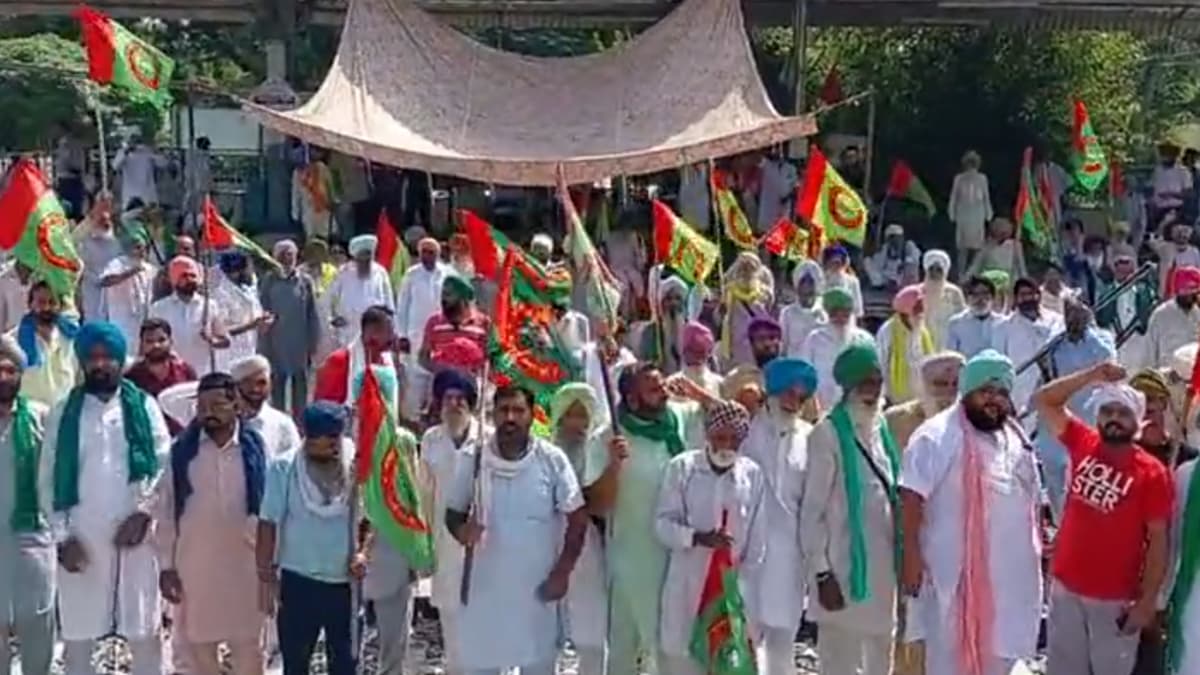 Farmer Protest: शेतकऱ्यांच्या 'रेल रोको' आंदोलनामुळे हरियाणातील अंबालामध्ये 180 गाड्या रद्द