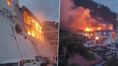 Uttarakhand Fire: मसुरी जवळील हॉटेलला भीषण आग, कोणतीही जीवितहानी नाही; घटना कॅमेरात कैद