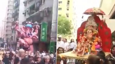 Ganpati Bappa Outside India Video: परदेशात मोठ्या जल्लोषात साजरा होतोय गणेशोत्सव (Watch Video)