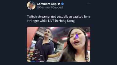 Korean Streamer Sexually Assaulted By Indian Man: लाइव्ह प्रसारणादरम्यान हाँगकाँगमध्ये कोरियन स्ट्रीमरवर भारतीय व्यक्तीकडून लैंगिक अत्याचार; व्हिडिओ व्हायरल
