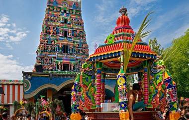 Largest Hindu Temple in Germany: बर्लिनमध्ये बांधले गेले जर्मनीमधील सर्वात मोठे हिंदू मंदिर; दिवाळीमध्ये होणार गणपतीची प्रतिष्ठापना (See Photos)