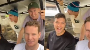 Australian Cricketers Fun Time Video In Kerala: ऑस्ट्रेलियन खेळाडूंची केरळमध्ये मस्ती, व्हिडिओ होतय व्हायरल