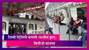Delhi: कपलचे दिल्ली मेट्रोमध्ये अश्लील कृत्य, व्हिडीओ व्हायरल