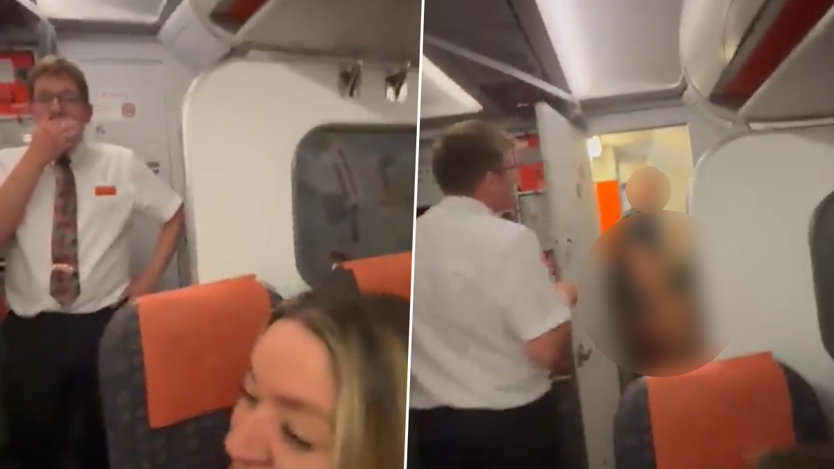 Sex On Plane Easyjet Flight मध्ये जोडपं टॉयलेट मध्ये सेक्स करताना आढळलं प्रवाशांनी शेअर केला