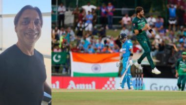 Shoaib Akhtar on Team India: 'बच के रहना पाकिस्तान से', भारत-पाक सामन्यापूर्वी शोएब अख्तरने भारताला दिली धमकी; पहा व्हिडिओ