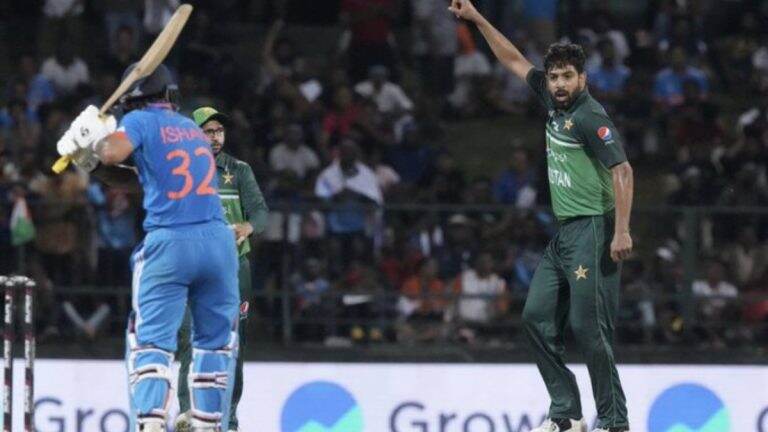 IND vs PAK: इशान किशन आऊट होताच हारिस रौफनं दाखवी खुन्नस, पहा कसे केले सेलिब्रेशन