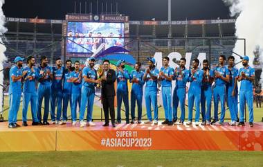 Asia Cup 2023 Prize Money: आशिया चषक स्पर्धेचे विजेतेपद पटकावल्यावर भारतीय संघ मालामाल! जाणून घ्या कोणाला मिळाला कोणता पुरस्कार