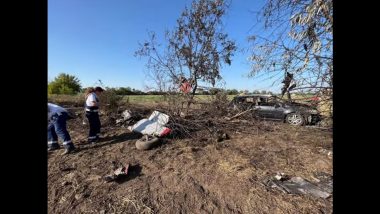 Plane Crash Video: हंगेरी येथे विमान अपघात, दोन ठार, तीन जखमी; घटना कॅमेऱ्यात कैद