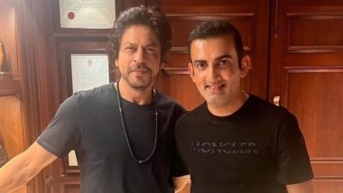 Gautam Gambhir Met Shah Rukh Khan: भारताचा माजी सलामीवीर गौतम गंभीरने शाहरुख खानची घतेली भेट, फोटो झाला व्हायरल