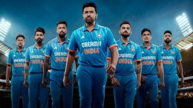 ODI World Cup 2023 Team India Jersey: वर्ल्डकपसाठी टीम इंडियाची जर्सी आज होणार लॉन्च, चाहत्यांना मिळणार मोठं सरप्राईज (Watch Video)