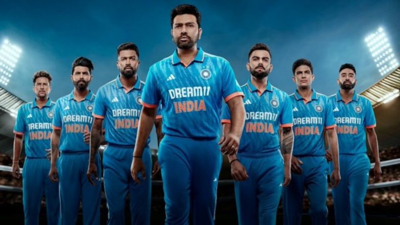 ODI World Cup 2023 Team India Jersey: वर्ल्डकपसाठी टीम इंडियाची जर्सी आज होणार लॉन्च, चाहत्यांना मिळणार मोठं सरप्राईज (Watch Video)