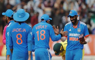 IND vs AUS 3rd ODI Live Score Update: अॅलेक्स कॅरीला बाद करत बुमराहने भारताला मिळवून दिले चौथे यश, ऑस्ट्रेलिया संघाचा स्कोअर 267/4