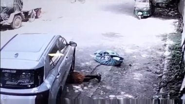 UP Shocker: रस्त्यावर झाडाच्या सावलीला झोपलेल्या व्यक्तीस कारने चिरडले; Video Viral