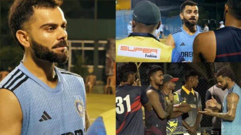 Asia Cup 2023: पाकिस्तान सामन्यापूर्वी Virat Kohli ने नेट गोलंदाजांची घेतली भेट, युवा क्रिकेटपटूंना दिला यशाचा मंत्र (Watch Video)
