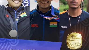 Asian Games 2023: पुरुषांच्या 10 मीटर एअर रायफल सांघिक स्पर्धेत भारताने पहिले सुवर्ण पदक जिंकले