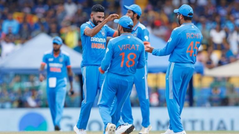 IND vs SL, Asia Cup 2023 Final Live Update: अवघ्या 50 धावांत श्रीलंकेचा सर्व संघ तंबूत परतला, सिराजने घेतल्या सहा विकेट