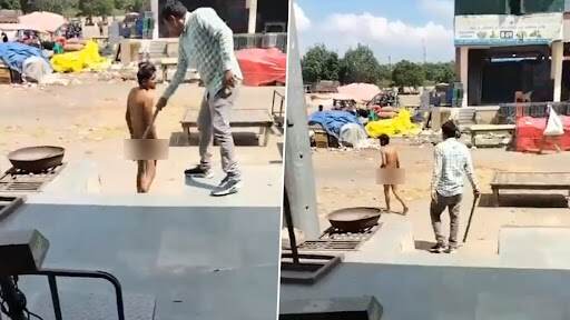 Shocking Video: नोएडामध्ये 3000 रुपयांचे कर्ज फेडू न शकल्याने व्यापाऱ्याला विवस्त्र करून काढली धिंड; गुन्हा दाखल, तपास सुरु