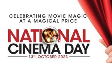 National Cinema Day 2023: ओ..या! पाहा, फक्त 99 रुपयांमध्ये कोणताही सिनेमा, राष्ट्रीय चित्रपट दिनानिमित्त खास ऑफर
