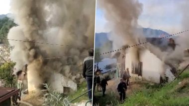 Himachal Pradesh Fire Video: हिमाचल प्रदेशात दोन मजली जुन्या इमारतीला आग, घटनेत सर्व काही जळून खाक