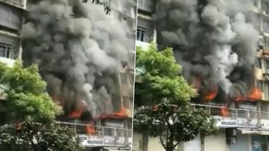 Mumbai Fire:  मुंबईतील कांदिवली परिसरातील इमारतीला आग, चार जण जखमी