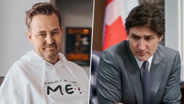 Justin Trudeau On Matthew Perry: मॅथ्यू पेरीचे जाणे धक्कादायक आणि दुःखदायक; अभिनेत्याच्या निधनांने कॅनडाचे राष्ट्रपती झाले भावूक
