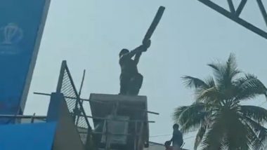 Sachin Tendulkar Statue at Wankhede Stadium: वानखेडे स्टेडियमवर मास्टर ब्लास्टर सचिन तेंडुलकरचा पुतळा तयार, मुख्यमंत्री शिंदे आणि उपमुख्यमंत्री फडणवीस यांच्या हस्ते होणार अनावरण