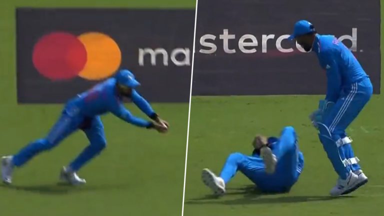 Virat Kohli Catch Video: विराट कोहलीने मिचेल मार्शचा घेतला जबराट झेल, पाहा व्हिडिओ