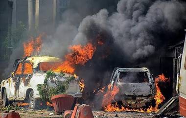 Parked Cars Catched Fire: पार्क केलेल्या दोन कारला आग, घटनेत कोणतीही जीवितहानी नाही, कोपरखैरणे येथील घटना