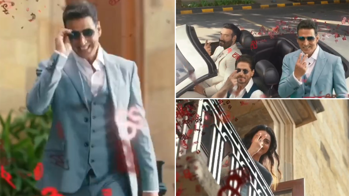 Pan Masal Ad: Akshay Kumar ने Ajay Devgn, SRKसोबत पुन्हा केली पान मसाल्याची जाहिरात, नेटकऱ्यांनी सोशल मीडियावर केलं अभिनेत्याला ट्रोल