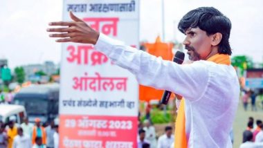Maratha Reservation Row: 'येत्या 24 ऑक्टोबरपर्यंत मराठा समाजाला आरक्षण जाहीर करा'; कार्यकर्ते Manoj Jarange Patil यांचा केंद्र व राज्याला अल्टिमेटम