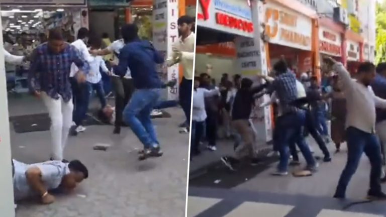 Chandigarh Clash Video: चंदीगडमध्ये केमिस्ट शॉपच्या कर्मचाऱ्यांमध्ये हिंसक संघर्ष, पाहा व्हिडिओ