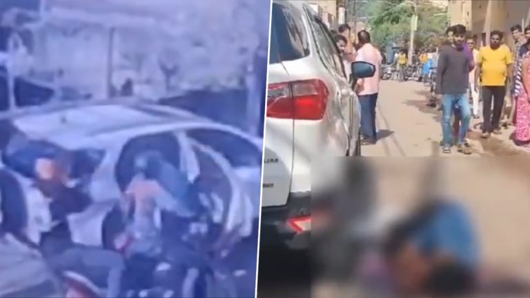 Murder Caught On Camera In Gwalior: काँग्रेस समर्थक सरपंच विक्रम सिंह रावत यांची दिवसाढवळ्या गोळ्या झाडून हत्या, हत्याकांडाचा व्हिडिओ CCTV मध्ये कैद, पहा