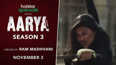 Sushmita Sen Aarya 3 Teaser Out: सुष्मिता सेनच्या 'आर्या 3' चा दमदार टीझर रिलीज, Watch Video