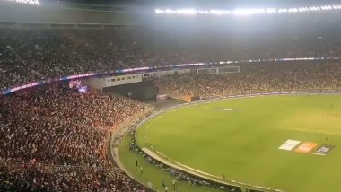 Vande Mataram At Ind vs Pak: भारताच्या शानदार विजयानंतर स्टेडियमवर एक लाखांहून अधिक लोकांनी गायले 'वंदे मातरम'