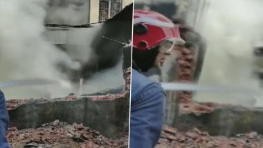Delhi Fire: उद्योग नगर मेट्रो स्टेशनजवळील प्लास्टिक फॅक्टरीला आग, 26 अग्निशमन दलाच्या गाड्या घटनास्थळी हजर