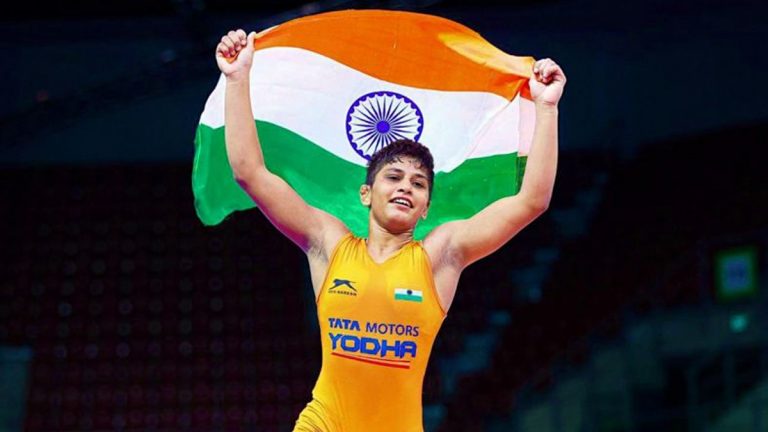 Antim Panghal in 53kg bronze-medal round: आशियाई खेळ रिपेचेजमध्ये वॉकओव्हर मिळाल्यानंतर अंतीम पंघल कांस्य पदक फेरीत