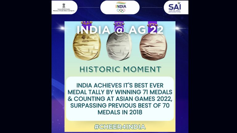 Asian Games 2023: आशियाई स्पर्धेत भारताची आतापर्यंतची सर्वोत्कृष्ट कामगिरी, 16 सुवर्णपदकासह पदकांची संख्या 71 वर