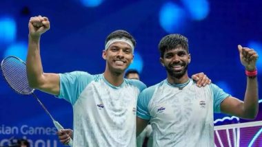 Asian Games 2023: भारताची मोठी कामगिरी, पुरुष दुहेरी बॅडमिंटनमध्ये प्रथमच पटकावले सुवर्णपदक
