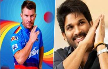 David Warner Congratulates Allu Arjun: डेव्हिड वॉर्नरने अल्लू अर्जुनला पुष्पामधील सर्वोत्कृष्ट अभिनेत्याच्या पुरस्कारासाठी केले अभिनंदन, पहा पोस्ट