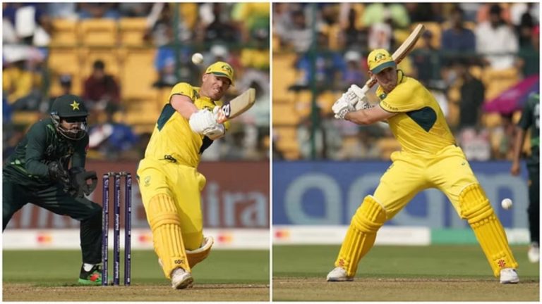 David Warner And Mitchell Marsh Century: डेविड वॉर्नर आणि मिचेल मार्शचे वादळी शतक, पाकिस्तान गोलदांजांना दाखवले तारे