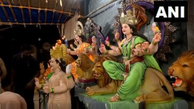 Navratri 2023: मुंबईमध्ये नवरात्रोत्सवाची जोरदार तयारी, दुर्गादेवी मूर्तींच्या निर्मीतीस वेग (Watch Video)