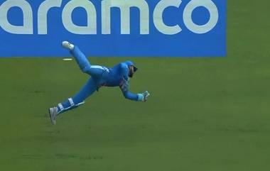 KL Rahul Catch Video: बांगलादेशविरुद्ध हवेत उडी मारत केएल राहुलने घेतला अप्रतिम झेल, व्हिडिओ पाहून तुम्ही व्हाल थक्क!