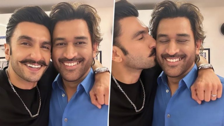 Ranveer Singh ने MS Dhoni सोबत सुंदर फोटो सोशल मीडियावर केला शेअर, चाहत्यांनी केला प्रेमाचा वर्षाव