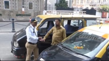 Mumbai Traffic Police हवालदाराने टॅक्सी चालकांकडून पैसे घेतल्याचा दावा, व्हिडिओ व्हायरल