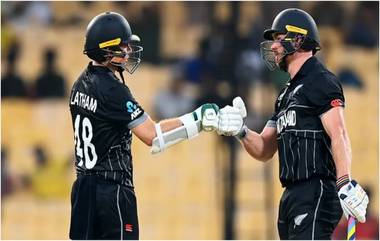 NZ vs AFG ICC World Cup 2023 Live Score Update: न्यूझीलंडने अफगाणिस्तानसमोर ठेवले 289 धावांचे लक्ष्य, फिलिप्स आणि लॅथमच्या वादळी फलंदाजी