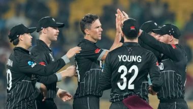 New Zealnd Beat Afghanistan: न्यूझीलंडने अफगाणिस्तानवर 149 धावांनी मात करत लगावला विजयाचा चौकार, आठ गुणांसह गुणतालिकेत पटकावले अव्वल स्थान