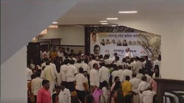Nagpur Congress बैठकीत कार्यकर्त्यांकडून 'पंजा'बळाचे दर्शन; एकमेकांवर खुर्च्या फेकत धक्काबुक्की (Watch Video)