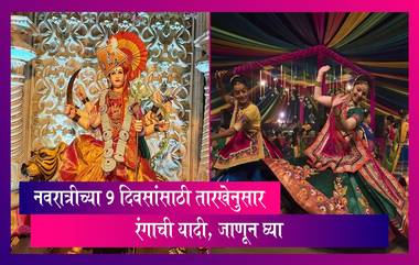 Navratri 2023 Colours:9 दिवसांसाठी तारखेनुसार रंग आणि कोणत्या अवताराची पूजा केली जाते याबद्दल संपूर्ण माहिती